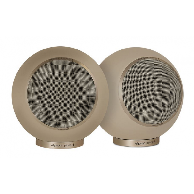 Enceintes compactes ELIPSON PLANET L PERFORMANCE BEIGE MAT