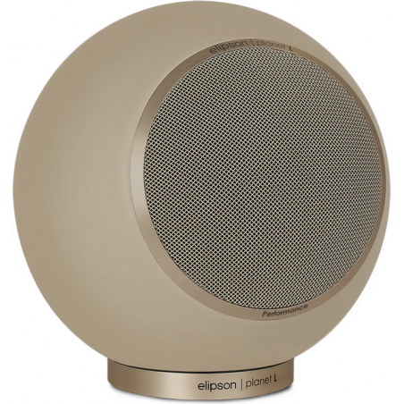 Enceintes compactes ELIPSON PLANET L PERFORMANCE BEIGE MAT