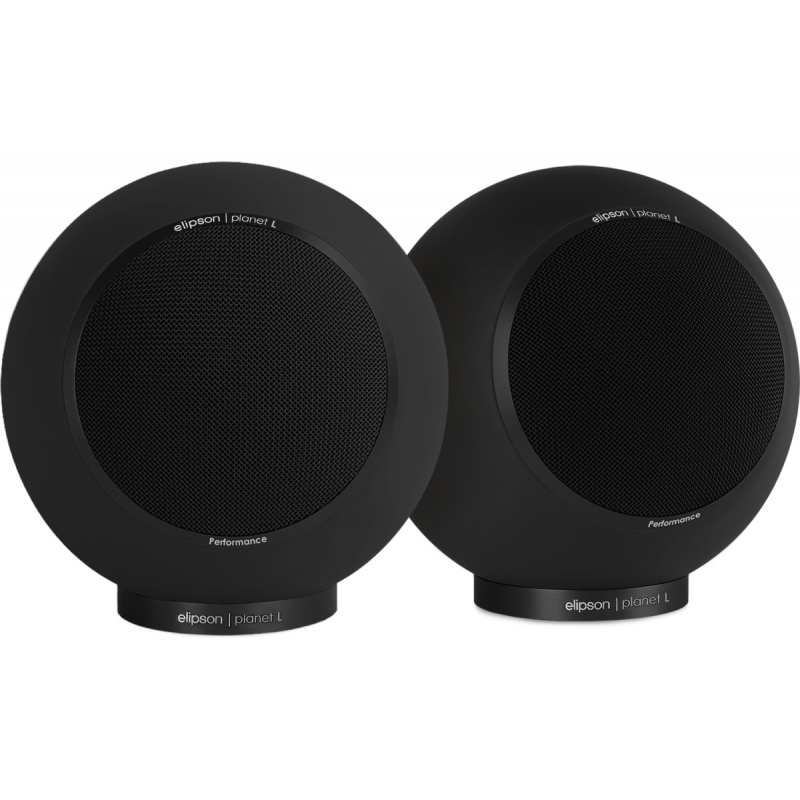 Enceintes compactes ELIPSON PLANET L PERFORMANCE NOIR MAT