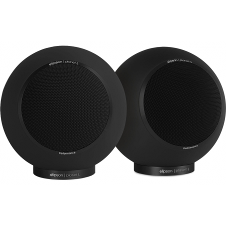 Enceintes compactes ELIPSON PLANET L PERFORMANCE NOIR MAT