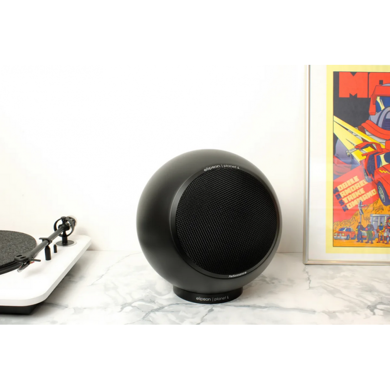 Enceintes compactes ELIPSON PLANET L PERFORMANCE NOIR MAT