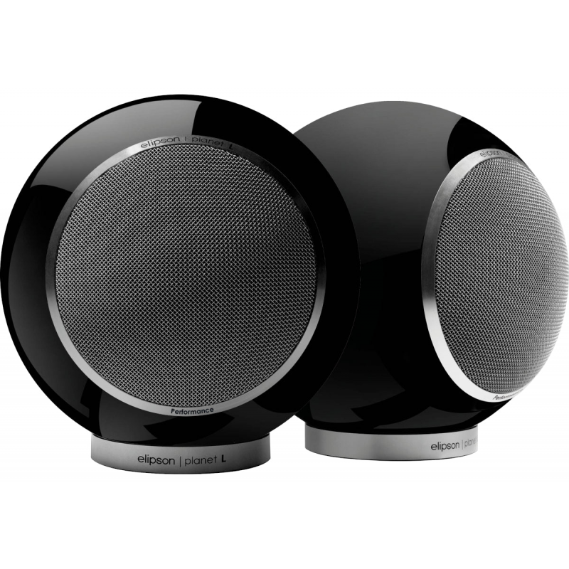 Enceintes compactes ELIPSON PLANET L PERFORMANCE NOIR LAQUÉ