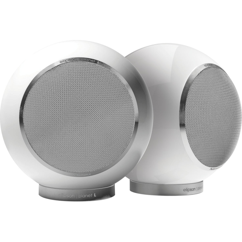 Enceintes compactes ELIPSON PLANET L PERFORMANCE BLANC LAQUÉ