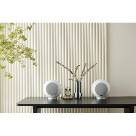Enceintes compactes ELIPSON PLANET L PERFORMANCE BLANC LAQUÉ