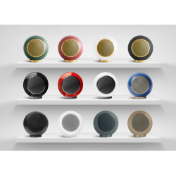 Enceintes compactes ELIPSON PLANET L PERFORMANCE ROUGE LAQUÉ