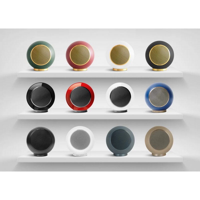 Enceintes compactes ELIPSON PLANET L PERFORMANCE ROUGE LAQUÉ