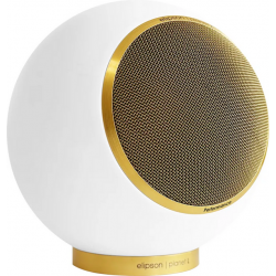 Enceintes compactes ELIPSON PLANET L PERFORMANCE BLANC MAT GOLD