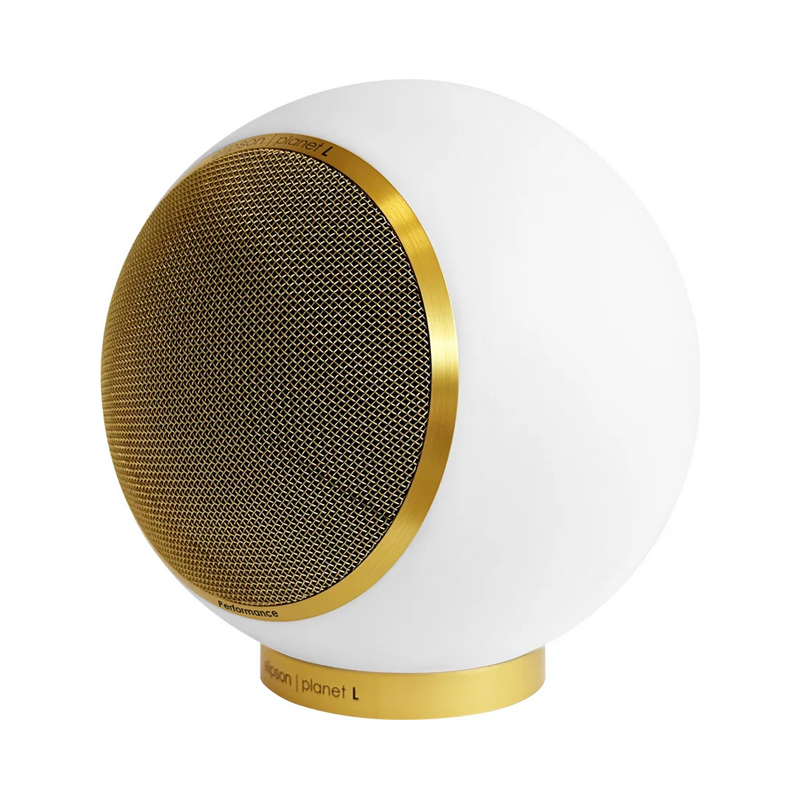 Enceintes compactes ELIPSON PLANET L PERFORMANCE BLANC MAT GOLD