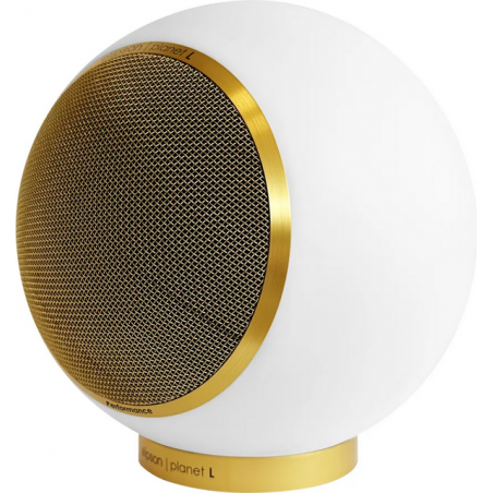 Enceintes compactes ELIPSON PLANET L PERFORMANCE BLANC MAT GOLD
