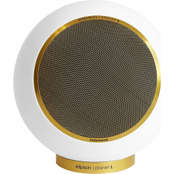Enceintes compactes ELIPSON PLANET L PERFORMANCE BLANC MAT GOLD