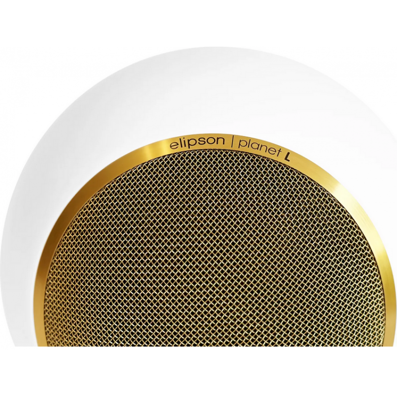 Enceintes compactes ELIPSON PLANET L PERFORMANCE BLANC MAT GOLD