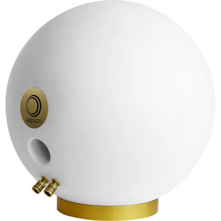 Enceintes compactes ELIPSON PLANET L PERFORMANCE BLANC MAT GOLD