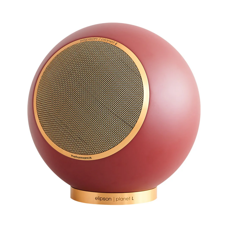 Enceintes compactes ELIPSON PLANET L PERFORMANCE BORDEAU MAT GOLD