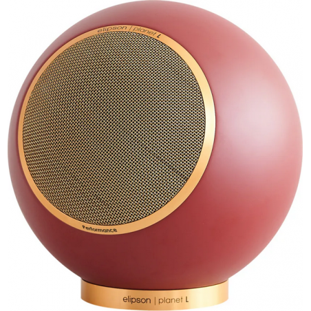 Enceintes compactes ELIPSON PLANET L PERFORMANCE BORDEAU MAT GOLD