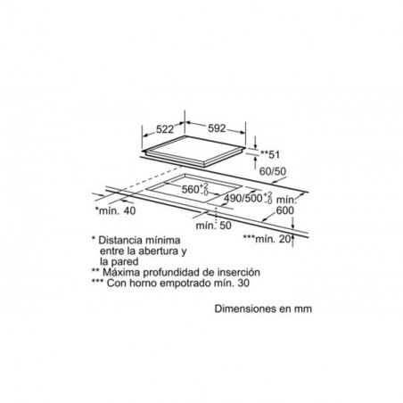 Plaque de cuisson SIEMENS EH631BL18E