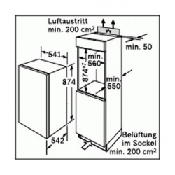 Réfrigérateur BOSCH KIR18V20FF