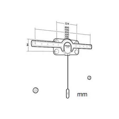 Supports TV ERARD FIXIT 600