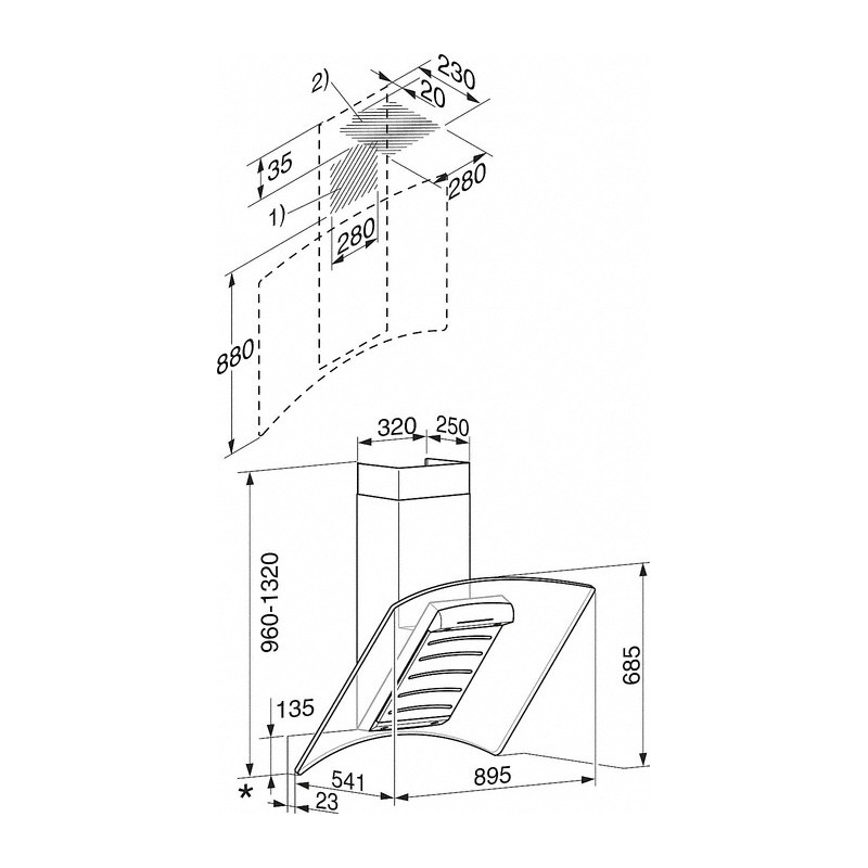 Hotte MIELE DA289-4