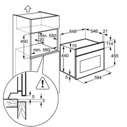 Réfrigérateur congélateur AEG SCT71800S1
