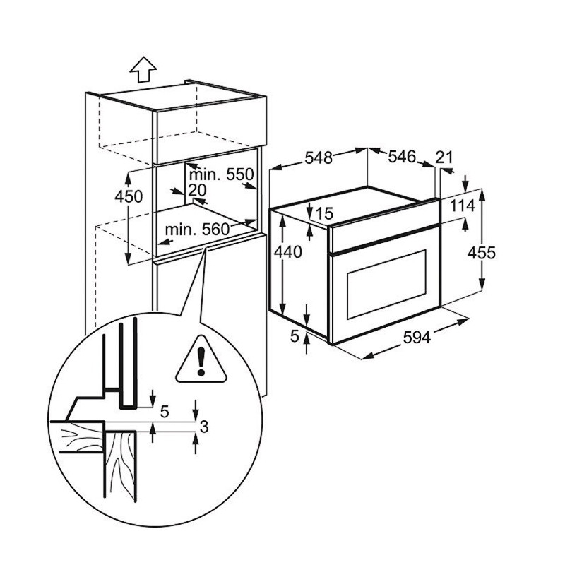 Réfrigérateur congélateur AEG SCT71800S1