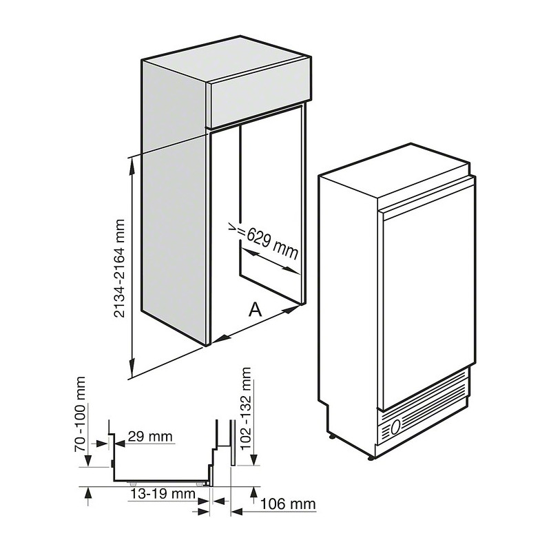 Congélateur MIELE F 1811 Vi