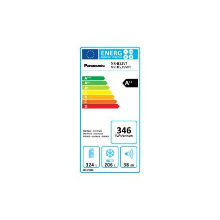 Réfrigérateur congélateur PANASONIC NR-B53V1-XE