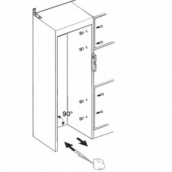 Réfrigérateur congélateur MIELE KF 1901 Vi