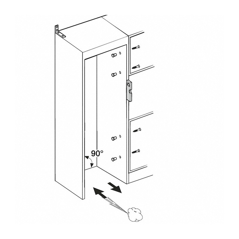 Réfrigérateur congélateur MIELE KF 1901 Vi