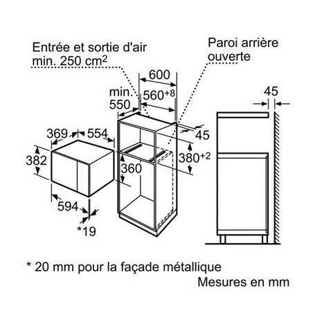 Micro ondes SIEMENS HF24M564