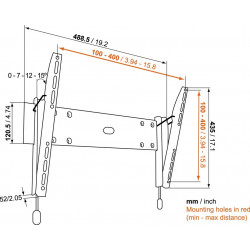 Supports TV VOGEL'S BASE15M