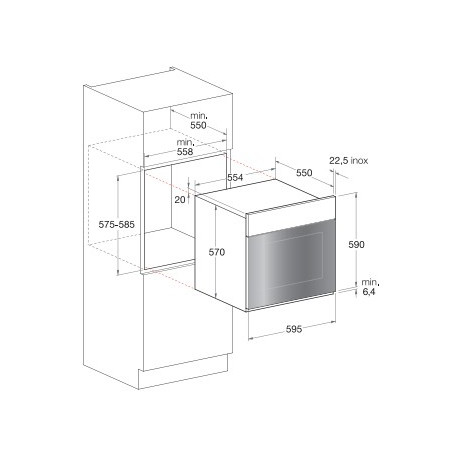 Four HOTPOINT-ARISTON FK 1041LS P 0 X/HA