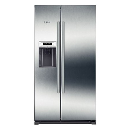frigos américains Autonome, Acier inoxydable, Américain, A++, SN, N, ST, T, Bord Bosch KAD90VI30 frigo américain 