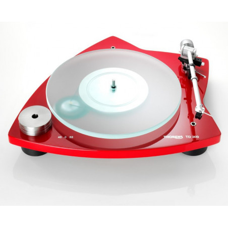 Platines Vinyles THORENS TD HG 309 ROUGE