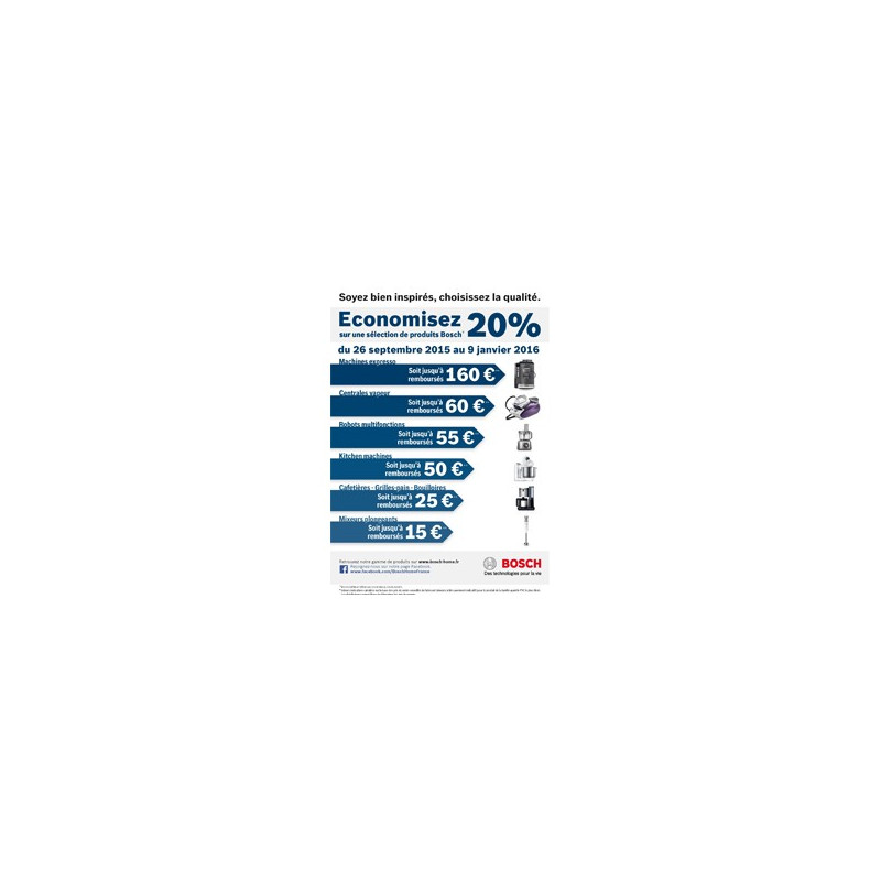 Centrale vapeur BOSCH TDS3831100
