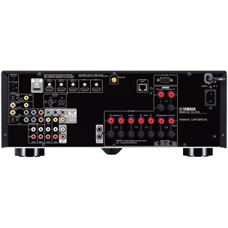 Ampli Home Cinéma YAMAHA RXA750BL