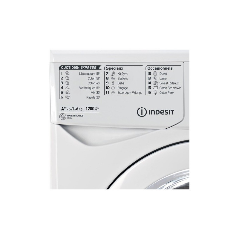 Lave Linge INDESIT EWC61252WFR