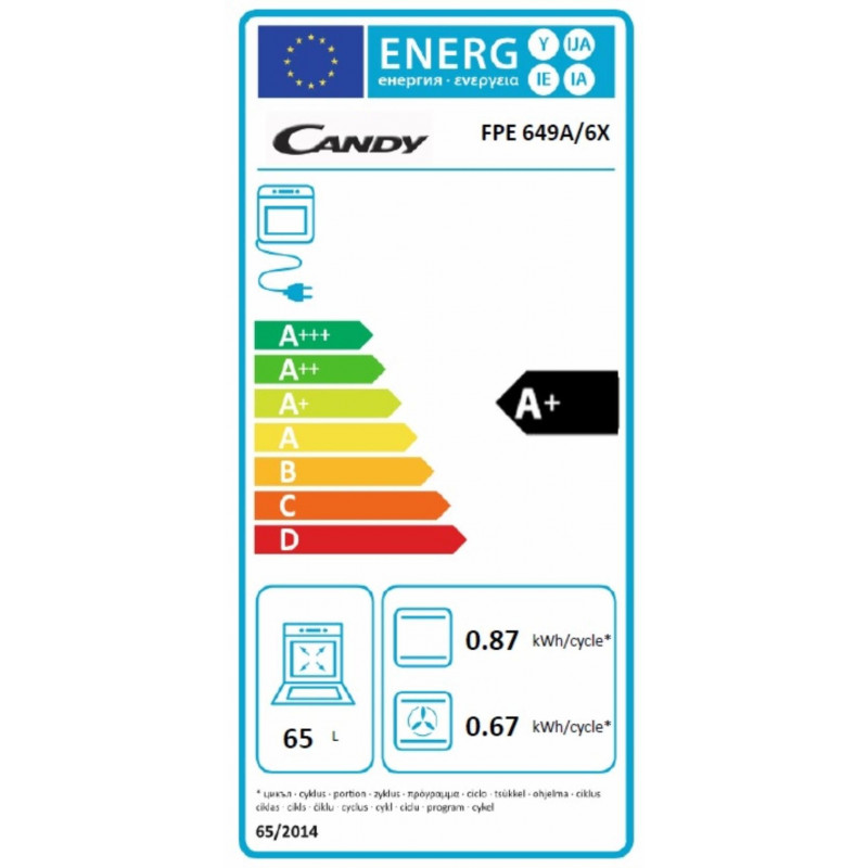 Four CANDY FPE649A/6X
