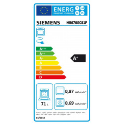 Four SIEMENS HB676G0S1F