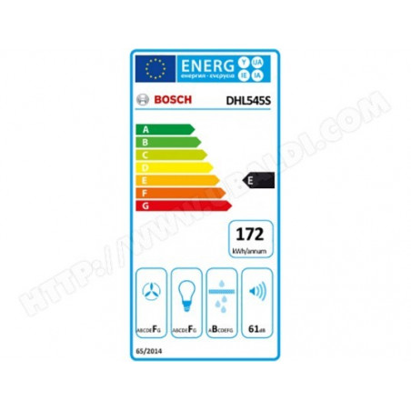 Hotte BOSCH DHL545S