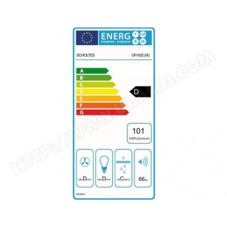 Hotte SCHOLTES GFI632AN