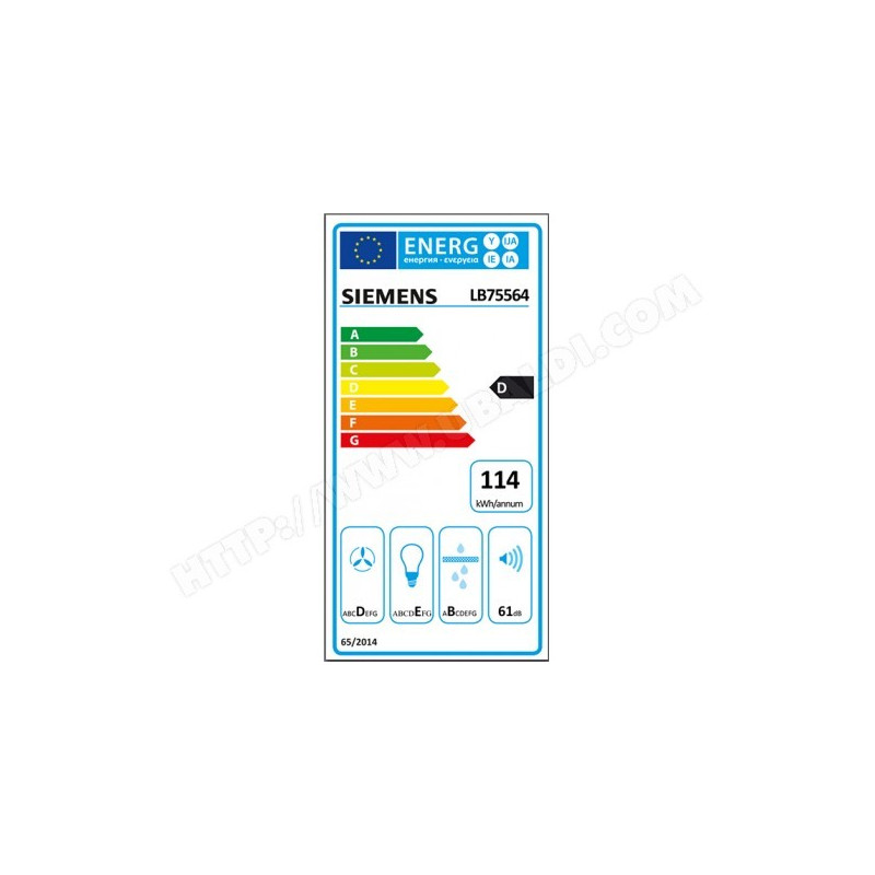 Hotte SIEMENS LB75564