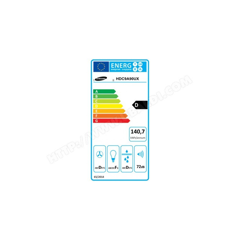 Hotte SAMSUNG HDC9A90UX