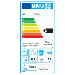 Sèche Linge AEG T65280AC B