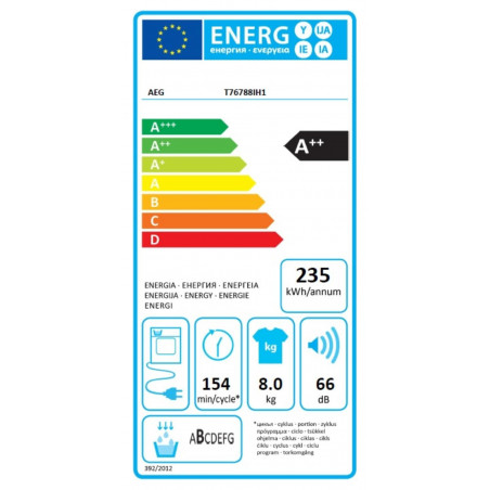 Sèche Linge AEG T76788IH1