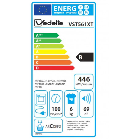 Sèche Linge VEDETTE VST561XT