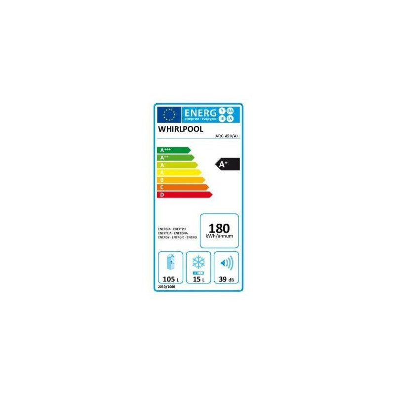 Réfrigérateur WHIRLPOOL ARG 450/A+