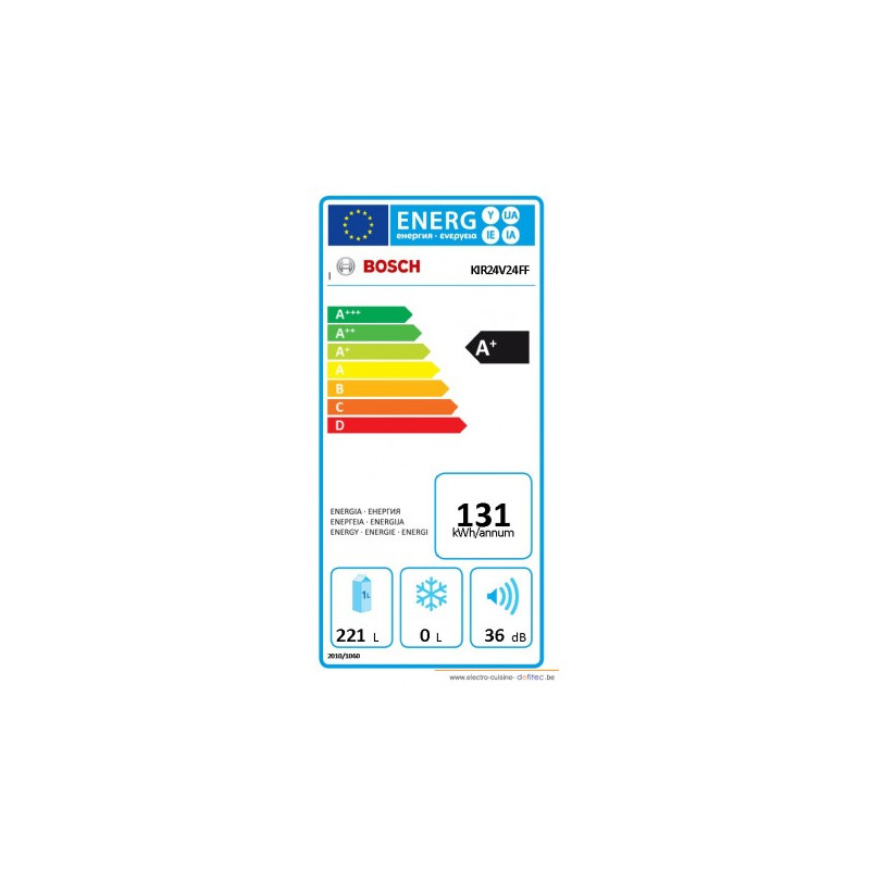 Réfrigérateur BOSCH KIR24V24FF