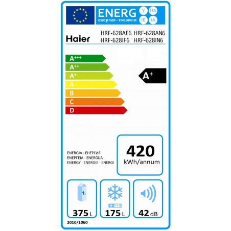 Réfrigérateur congélateur HAIER HRF-628IN6
