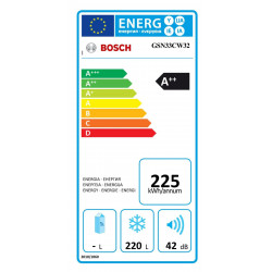 Congélateur BOSCH GSN33CW32