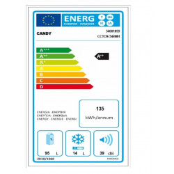 Réfrigérateur CANDY CCTOS 544 WH